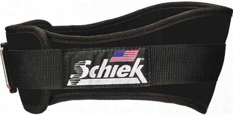 Schiek Sports Model 2004 4.75" Workout Belt - Black Xs