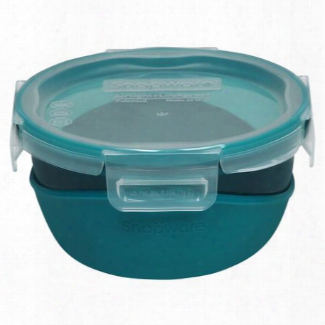 Total Solution␞ To-go 4-cup Leak-proof Green Travel Bowl