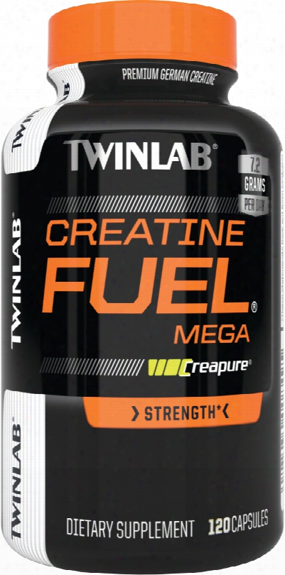 Twinlab Mega Crea Tine Fuel - 120 Capsules