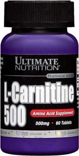 Ultimate Nutrition L-carnitine 500 - 60 Tablets