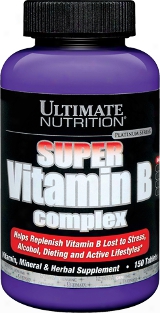 Ultimate Nutrition Super Vitamin B Complex - 150 Tablets