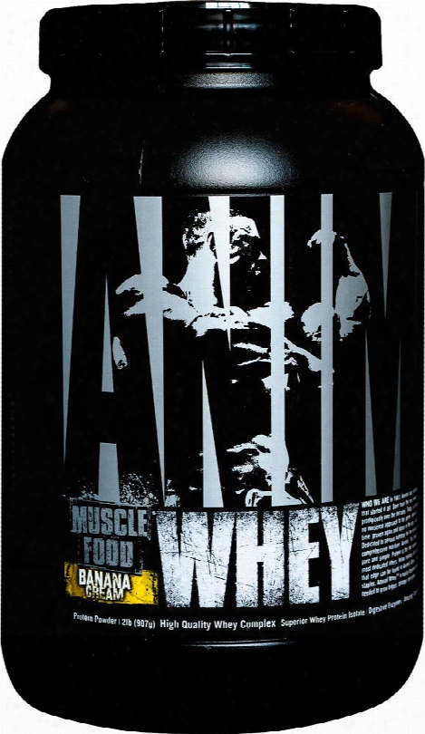 Universal Nutrition Animal Whey - 2lbs Banana Cream