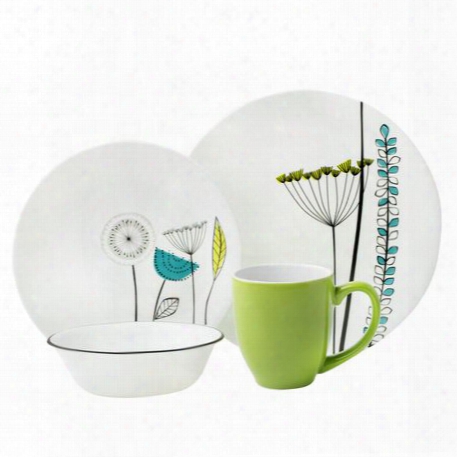 Vive␞ Abstract Meadow 16-pc Dinnerware Set