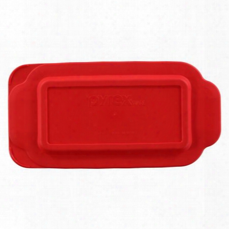 1.5-qt Loaf Pan Plastic Lid, Red