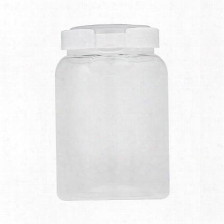 Airtight Food Storage 9.8 Cup Round Plastic Canister W/ Translucent Lid