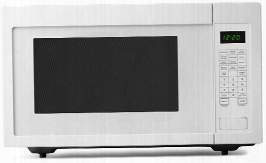 Amc4322gw 24" Countertop Microwave With 2.2 Cu. Ft. Capacity Sensor Cooking 10 Power Levels And Control Lock In