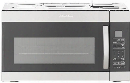 Amv6507rgs 30" Over The Range Microwave With Sensor Cooking 1.9 Cu. Ft. Capacity Steam Cooking Quickwipe Cleaning Technology And 300 Cfm In Stainless