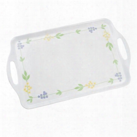 Coordinates Secret Garden Melamine Serving Tray