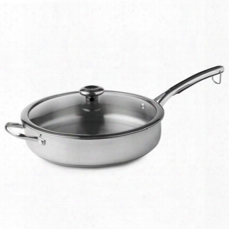 Copper Confidence Core␞ Stainless Steel 5-qt Saut Pan W/ Lid