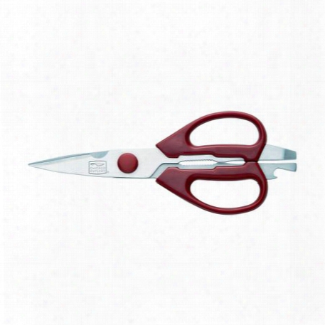 Deluxe Scissors, Red