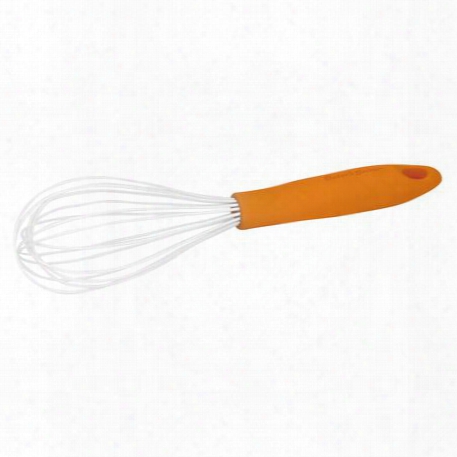 Essentials 11" Silicone Whisk, Orange