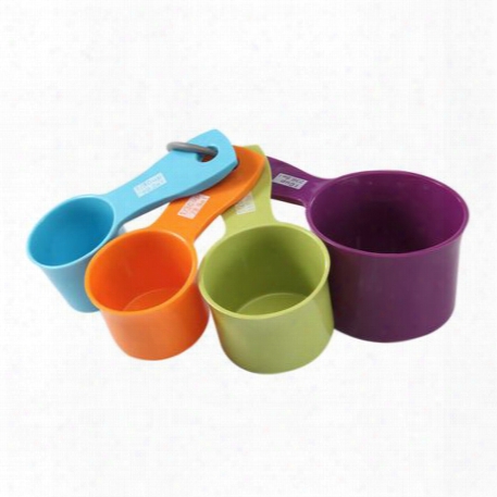 Essentials 4-pc Measuring Cup Set, Multi-color