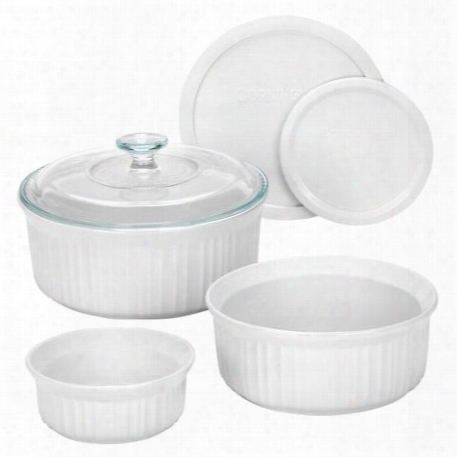 French Whiteギ 6-pc Bakeware Set