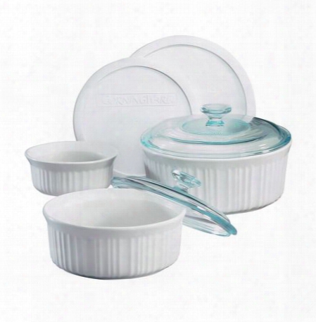 French White 7-pc Casserole Set