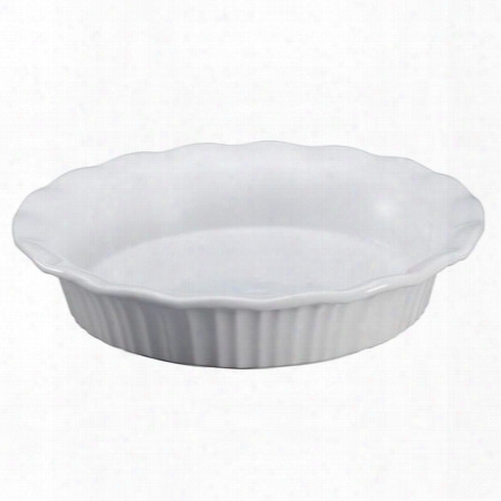 F Rendh White 9" Pie Plate