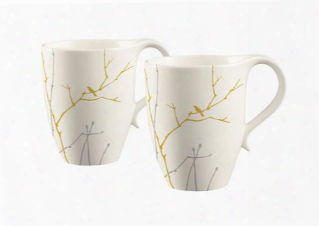 Gilded Woods 13.5-oz Mug Set (2-pack)