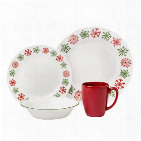 Impressions␞ Cheerful Flurry 16-pc Dinnerware Set