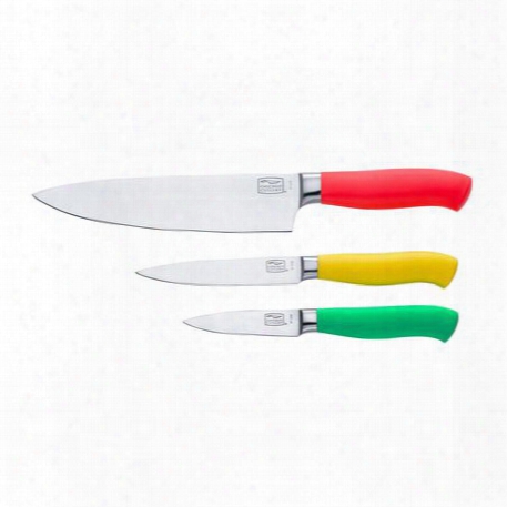 Kinzie Colors␞ 3-pc Knife Set