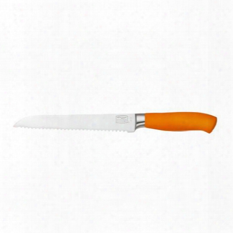 Kinzie Colors␞ 7.75" Bread Knife, Orange