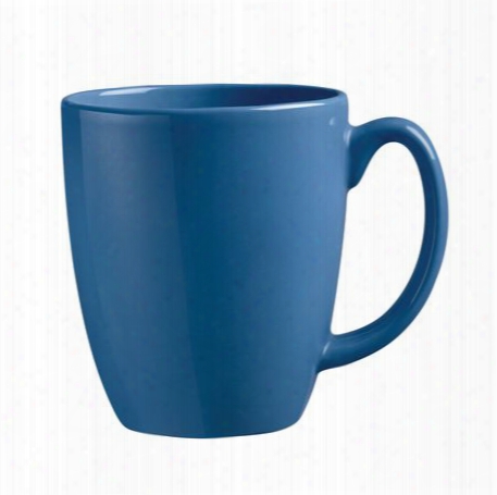 Livingware␞ 11-oz Stoneware Blue Mug, Cornflower