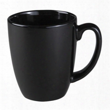 Livingware␞ 11-oz Stoneware Mug, Black