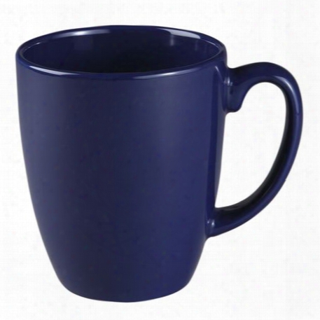 Livingware␞ 11-oz Stoneware Mug, Cobalt