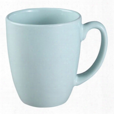 Livingware␞ 11-oz Stoneware Mug, Light Aqua