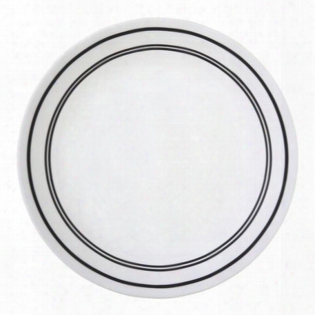 Livingware␞ Classic Caf Black 8.5" Plate