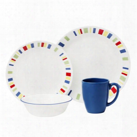 Livingware␞ Memphis 16-pc Dinnerware Set