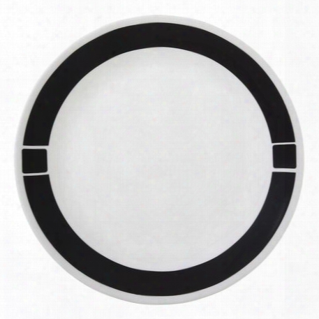 Livingware␞ Urban Black 10.25" Plate