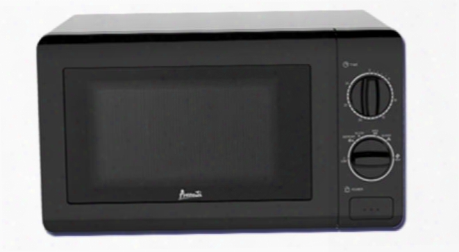 Mm07v1b 18" Countertop Microwave With .7 Cu. Ft. Capacity 700 Watts Cooking Power And Rotary Dial Knob In