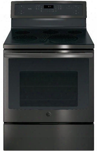 Pb911fjds 30" Freestanding Electric Range With 5.3 Cu. Ft. Capacity 5 Cooking Elements Edge-to-edge Cooktop Convection Self-clean And Electronic Touch