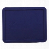 11 Cup Rectangular Plastic Lid, Blue