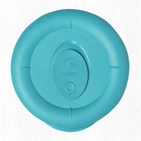 Pro 1.67 Cup Round Plastic Lid, Turquoise