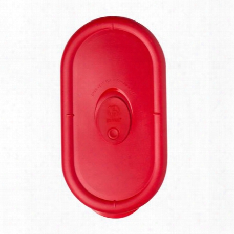 Pro 2 Cup Oblong Plastic Lid, Red