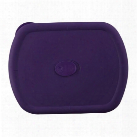 Pro 3-qt Rectangular Lid, Plum