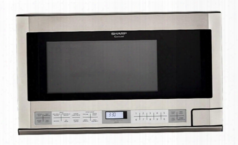 R1214ty 24" Over The Counter Microwave With 1.5 Cu. Ft. Capacity 1100 Watt Turntable 11 Sensor Cook Options And 11 Cooking Power Levels In Stainless