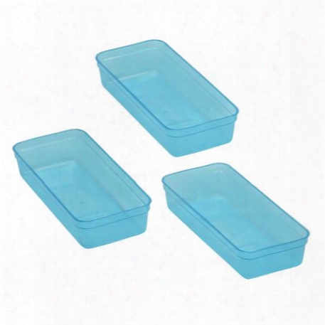 Smart Store 3 -pc Organizer Trays, Replacement Trays