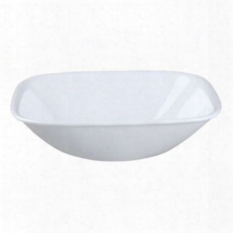 Square␞ Pure White 10-oz Bowl