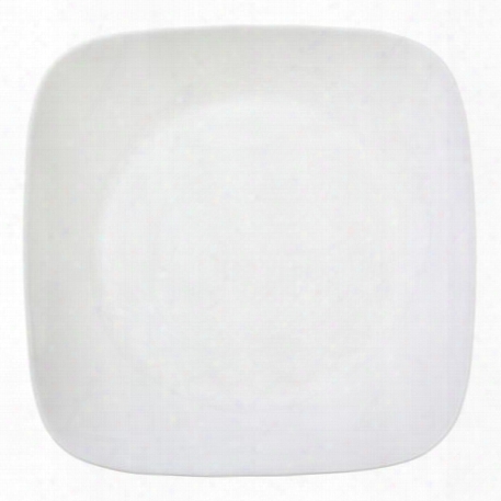 Square␞ Pure White 10.5" Plate