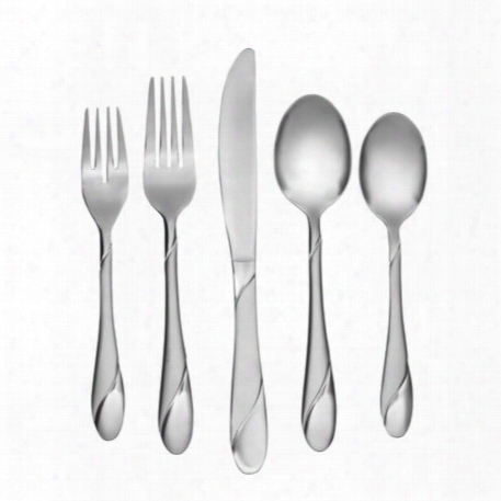 Swirl Sand 20-pc Flatware Set