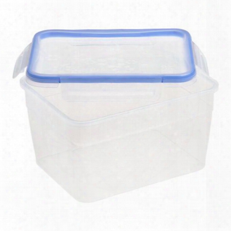 Total Solution␞ Plastic Food Storage 15.89 Cup, Rectangle