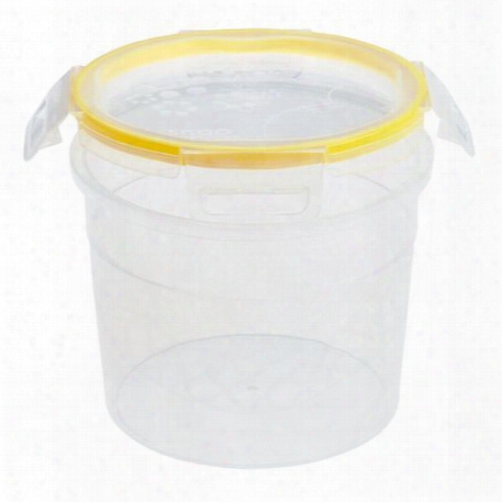 Total Solution␞ Plastic Food Storage With Lid 7.44 Cup, Round