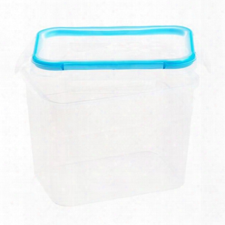 Total Solution␞ Plastic Food Storage With Cover 7.58-cup, Rectangle