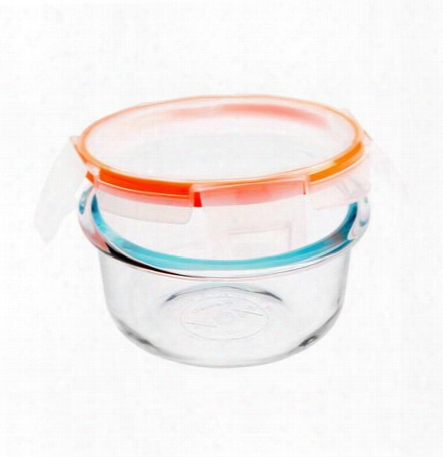 Total Solution␞ Pyrex Glass Food Storage 1 Cup, Round