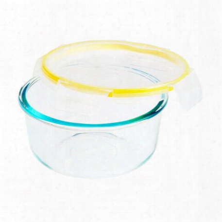 Total Solution␞ Pyrex Glass Food Storage 4 Cup, Round