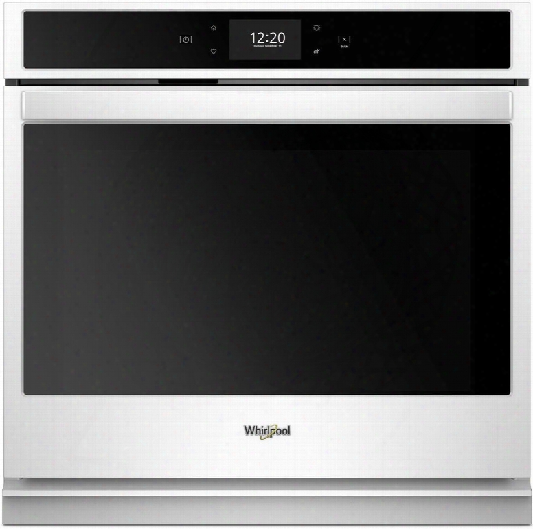 Wos72ec0hw 30" Smart Single Wall Oven With 5 Cu. Ft. Capacity True Convection Cpoking Scan-to-cook Technology Scan-to-connect Technology Frozen Bake