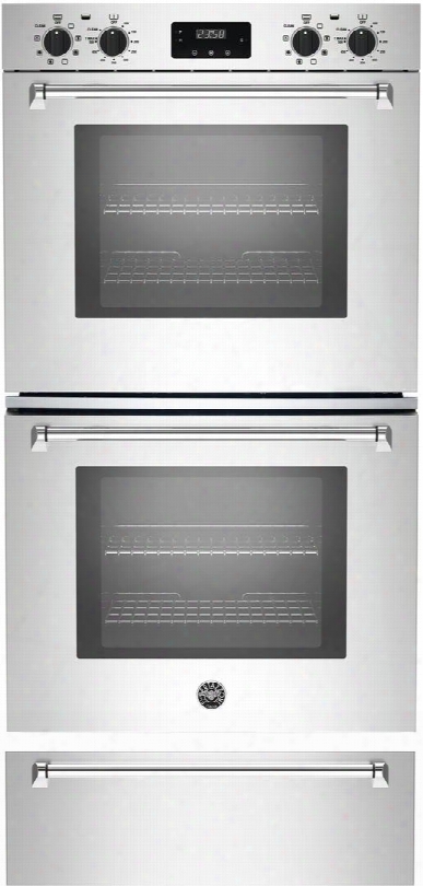 2-piece Stainless Steel Kitchen Package With Masfd30xv 30" Electric Double Wall Ogen And Maswd30x 30" Warming