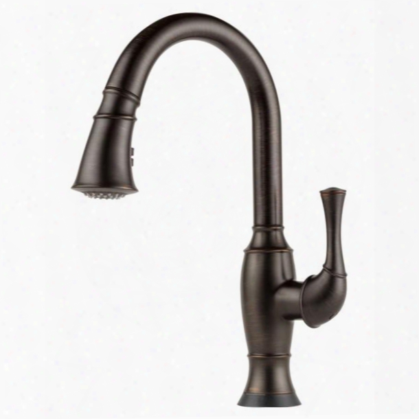 64003lf-rb Talo Single Handle Pull-down Kitchen Faucet With Smarttouch(r)