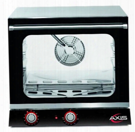 Ax514 Half Size Convection Oven With Manual Controls 4 Shelves Half Size Pans Up To 510 Degrees F 0-120 Minute Timer In